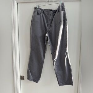 Talbots Gray Women's Velveteen Pants